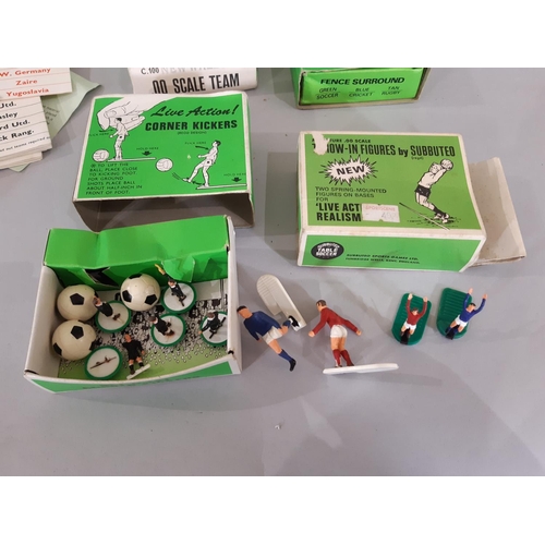 267 - Vintage Subbuteo games including Table Soccer Club Edition, England and New Wales teams, Corner Kick... 