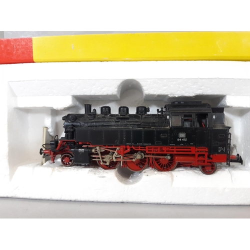 274 - Two German HO gauge boxed locomotives by Fleischmann including a Class BR38 4-6-0 locomotive and ten... 