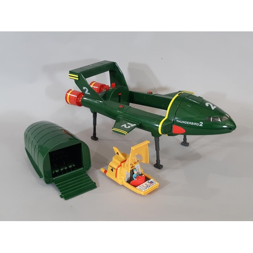 279 - Four Thunderbirds boxed figures comprising The Hood, Virgil Tracy, Alan Tracy and Scott Tracy (unche... 