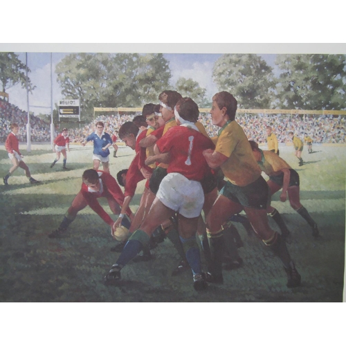 117 - Sheree Valentines Daines - 'The British Lions', limited edition print, numbered 106/850, signed by t... 