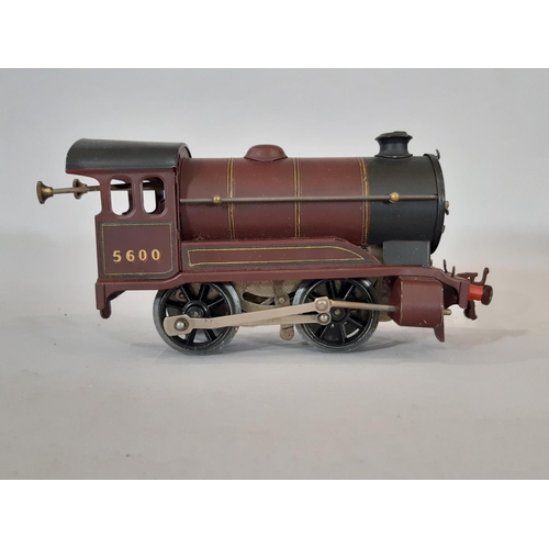 272 - 2 O gauge Hornby train sets including post-war no 601 Hornby LMS Goods set, comprising  clockwork 0-... 