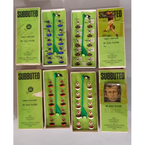 293 - A vintage Subbuteo football game - International edition, almost complete