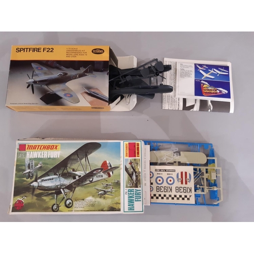 248 - 17 boxed model aircraft kits 1:72 scale including kits by Novo, Airfix, Matchbox, Revell, Testors, S... 