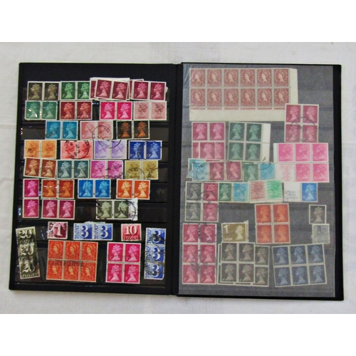 218 - GB mixed mint and used collection in five stock books, two cover albums including some presentation ... 