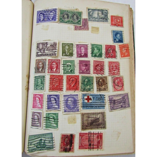 225 - Worldwide album of stamps mid 20th century to turn of the century and a further Stanley Gibbons Grea... 