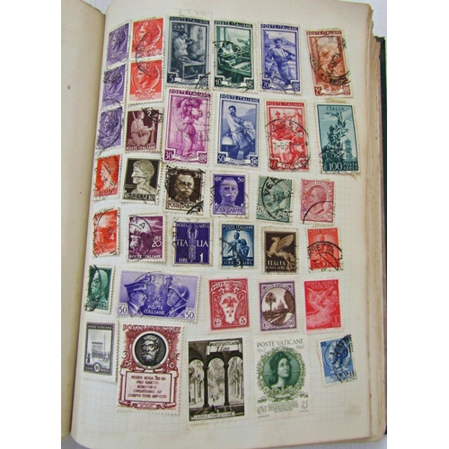 225 - Worldwide album of stamps mid 20th century to turn of the century and a further Stanley Gibbons Grea... 