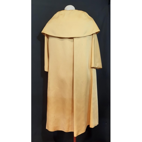 1547 - Mixed vintage clothing including gold coloured coat with wide shawl collar and ¾ length sleeves by '... 