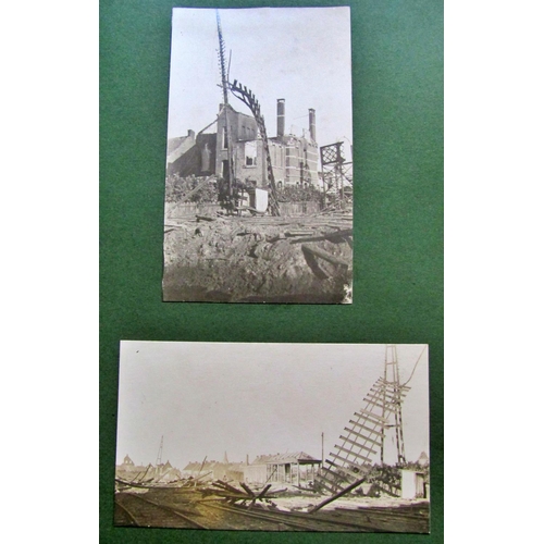 237 - Two interesting personal albums containing WWI military photographs on active service including imag... 