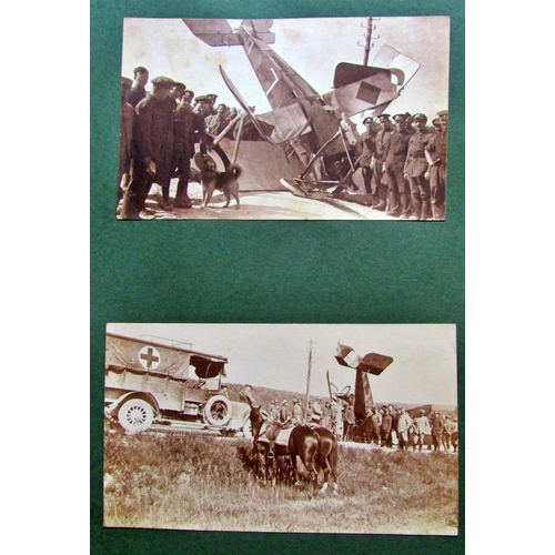 237 - Two interesting personal albums containing WWI military photographs on active service including imag... 