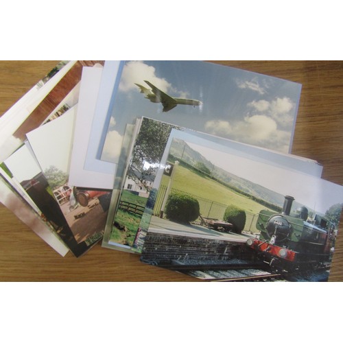 238 - A large quantity of photographs on varied subjects, topographical, trains, etc