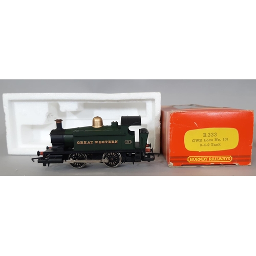 263 - Ten 00 gauge boxed locomotives including Hornby tank engines R333, R059 and R2100, Mainline Hydrauli... 