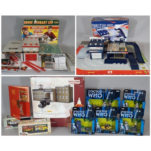 275 - A mixed collection comprising 5 Corgi Doctor Who commemorative box sets from 2003, Days Gone 'Brewin... 