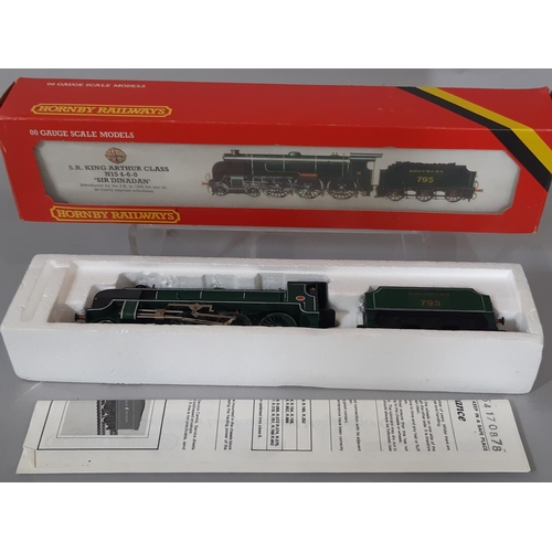 269 - 2 boxed 00 gauge Hornby model railway Southern Rail locomotives including R374 4-6-2 'Spitfire' and ... 