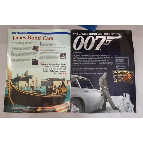 284 - 'The James Bond Car Collection' 2007-2017 comprising 1:43 scale die-cast models of iconic  vehicles ... 