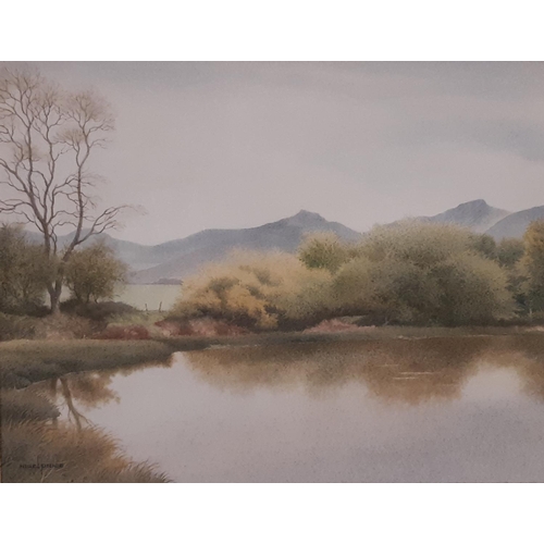 14 - Nigel Price (b.1933) - Five watercolour landscape scenes titled: 'Track in the Brecon Beacons', 'The... 