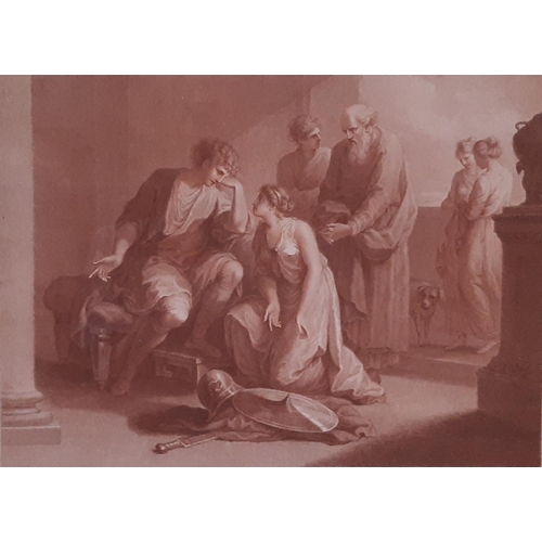 17 - Two 18th Century Stipple Etchings to Include: William Wynne Ryland After Angelica Kauffman - 'Telema... 