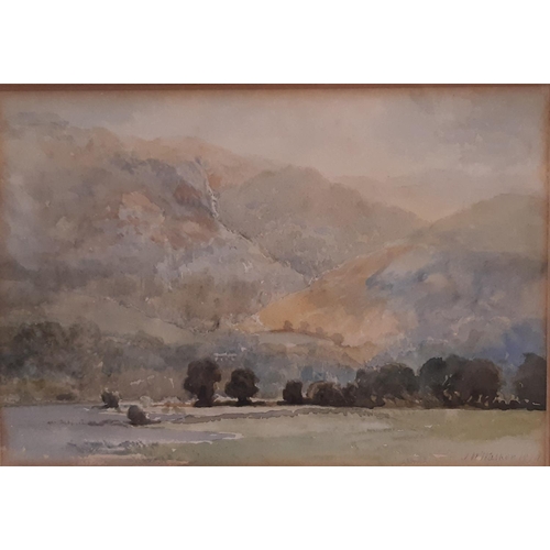 19 - Four Watercolour Rural Landscapes (19th-20th Century) - H. Gummery - 'Trotshire, Near Worcester' (18... 