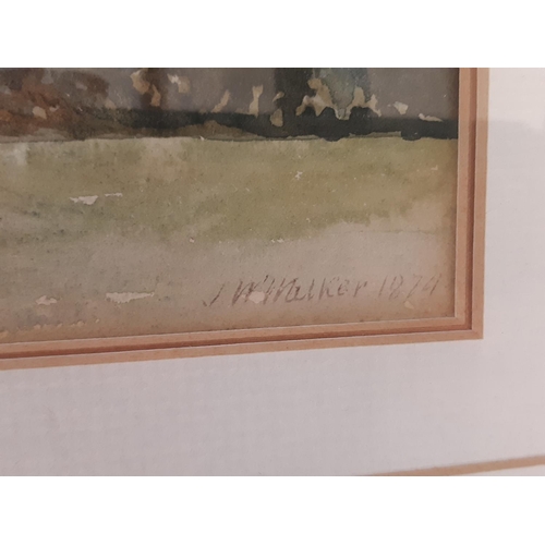 19 - Four Watercolour Rural Landscapes (19th-20th Century) - H. Gummery - 'Trotshire, Near Worcester' (18... 