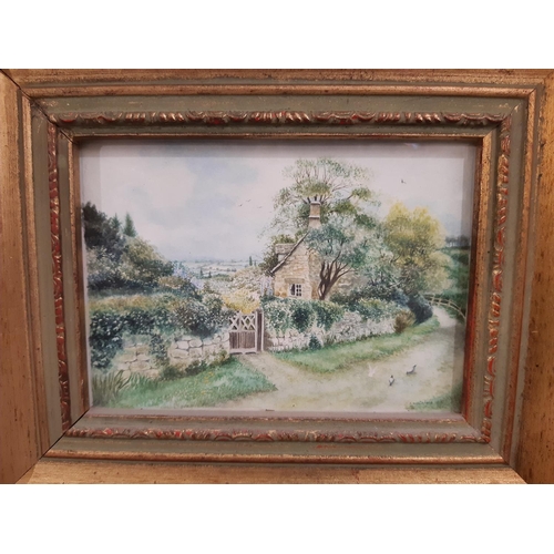 20 - Five c.20th Century Landscape Paintings to Include: Filippa Whitford - Two Rural Scenes, watercolour... 