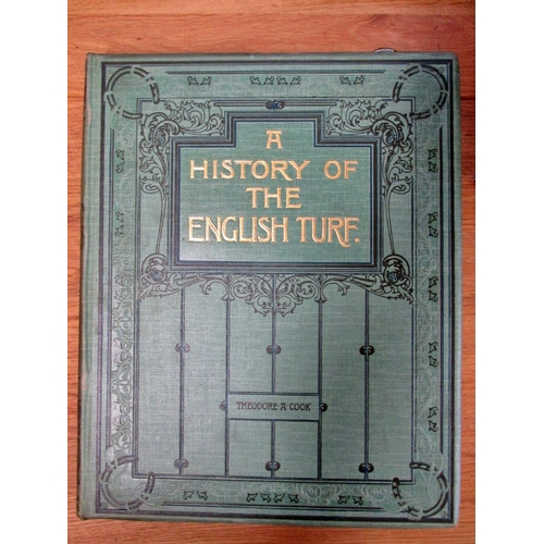 184 - General Interest - Mainly Country Pursuits, being a History of the English Turf by TA Cook (4 volume... 