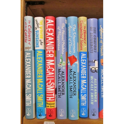 201 - Alexander McCall Smith, 46 volumes approx, mainly hardbacks all with dust wrappers, together with pa... 