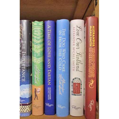 201 - Alexander McCall Smith, 46 volumes approx, mainly hardbacks all with dust wrappers, together with pa... 