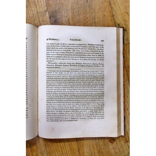 221 - The History of Essex, From the Earliest Period to the present Time, 1814, with illustrations, leathe... 