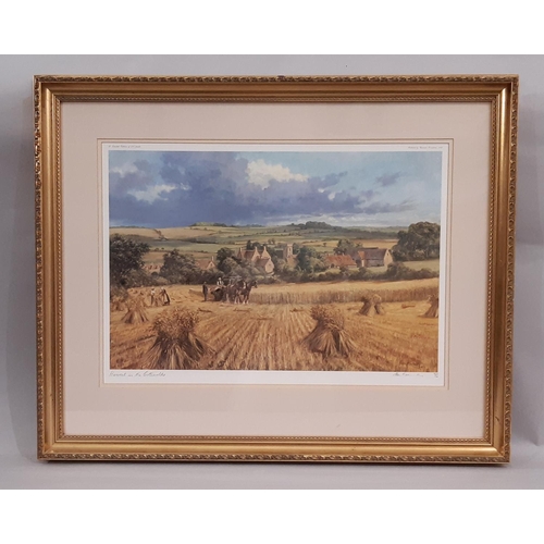 76 - Alan Fearnley (b.1942) - (Local Interest) Two signed limited edition prints to include: 'Harvest in ... 