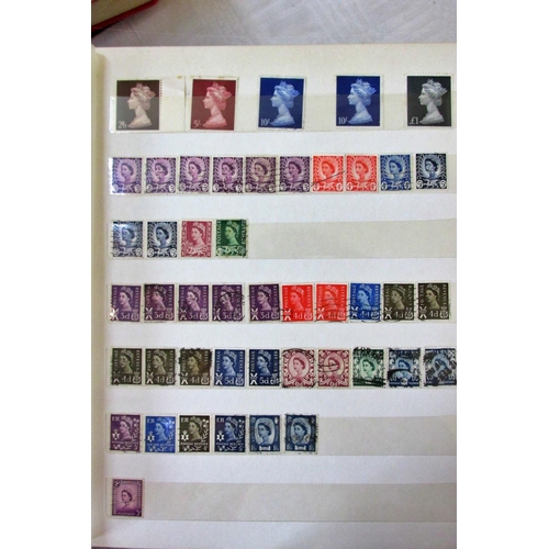 230 - Nine albums containing English and worldwide stamps, particularly British Commonwealth, generally Ge... 