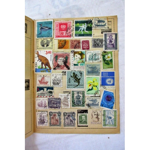 231 - A collection of stamp albums containing worldwide issues, mainly mid-20th century and later, further... 