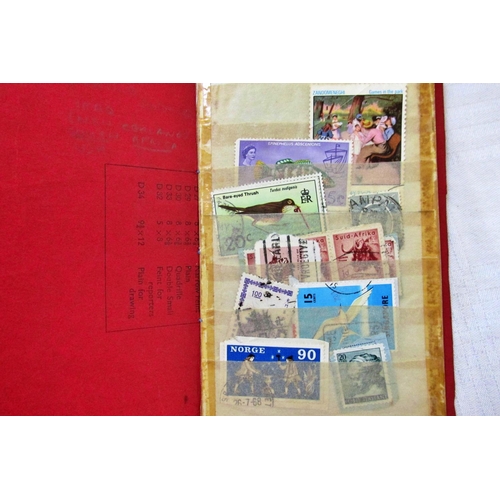 231 - A collection of stamp albums containing worldwide issues, mainly mid-20th century and later, further... 