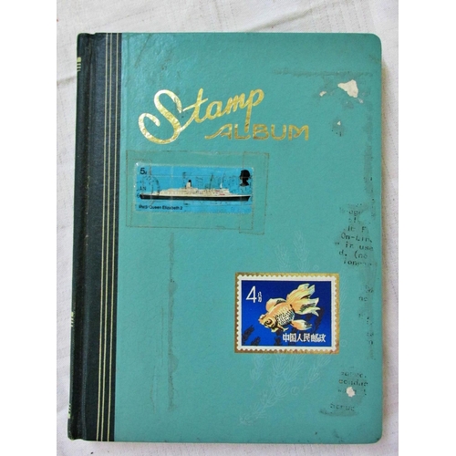 232 - Stamp albums containing English and worldwide stamps, mainly mid-20th century and later, English and... 