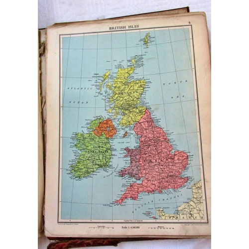 234 - Four cigarette card albums mainly Wills, various subjects, together with Newnes Modern World Atlas c... 