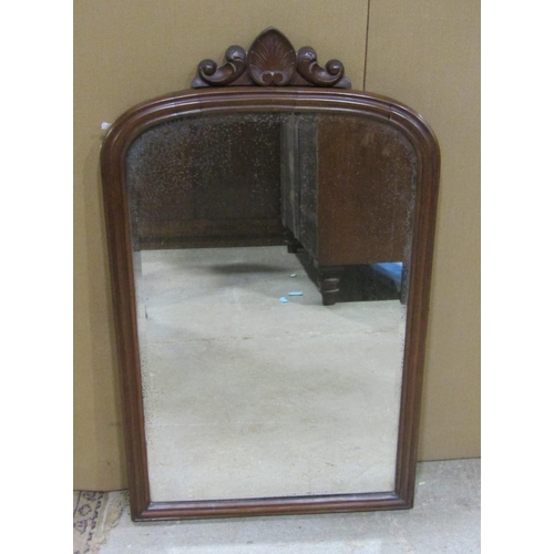 2294 - A Victorian Duchess dressing table of usual form with carved supports and raised mirror back (af)