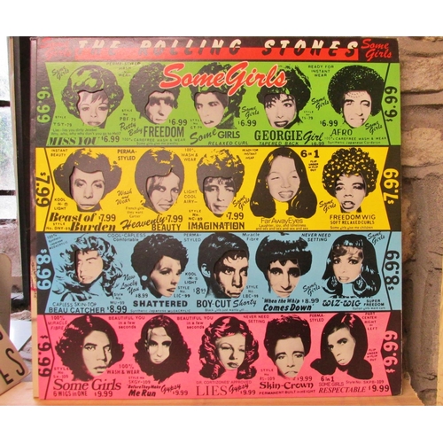 238 - A collection of 32 vinyl LP records, all Rolling Stones related together with ten further LPs includ... 