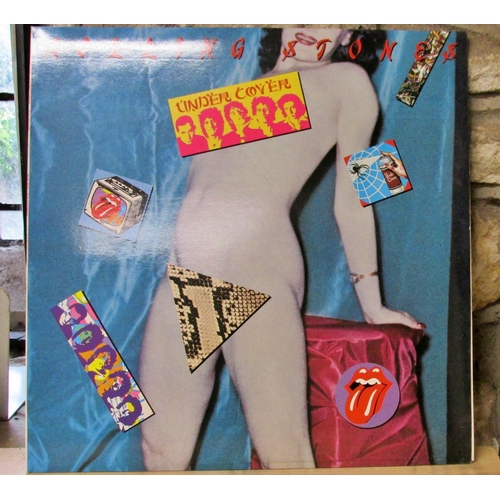 238 - A collection of 32 vinyl LP records, all Rolling Stones related together with ten further LPs includ... 