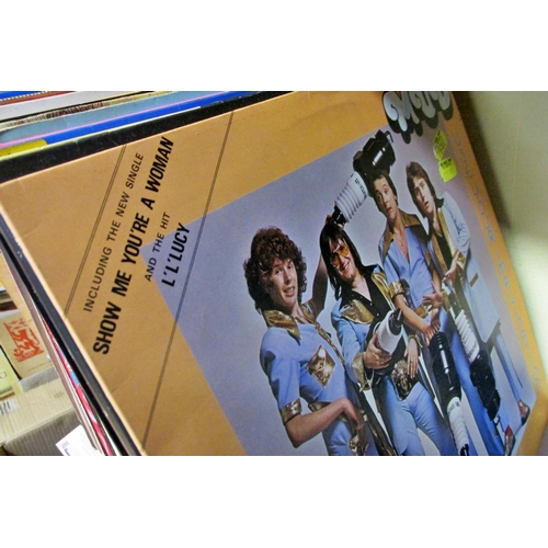 239 - Approx 80 vinyl LPs including Frankie Valli, Fleetwood Mack, Rolling Stones, Blondie, Roxy Music, Sa... 