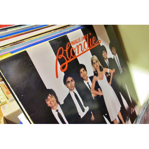 239 - Approx 80 vinyl LPs including Frankie Valli, Fleetwood Mack, Rolling Stones, Blondie, Roxy Music, Sa... 