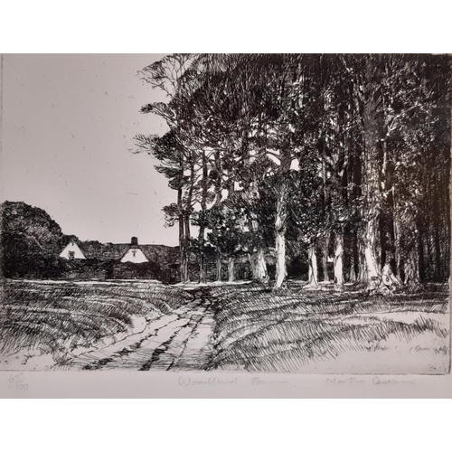 136 - (British School, Early 20th Century) Five Etchings by Different Artists to Include: Martin Caulkin -... 