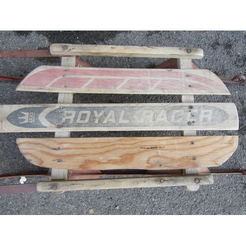 2112 - A vintage Royal Racer toboggan