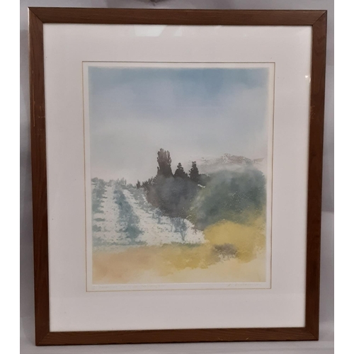 85 - Three prints including: Donald Wilkinson (b.1937) - 'Provencal Landscape / Midday Sun', limited edit... 