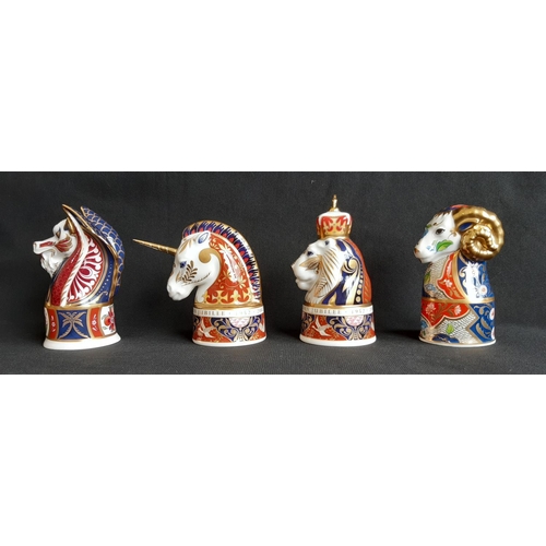 1112 - Eight boxed Royal Worcester Candle Snuffers depicting figures in a variety of styles including the f... 