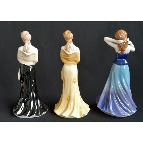 1020 - Ten Royal Worcester figurines from Les Petites range including Hannah, Jenny, Felicity, Anne, Emma, ... 