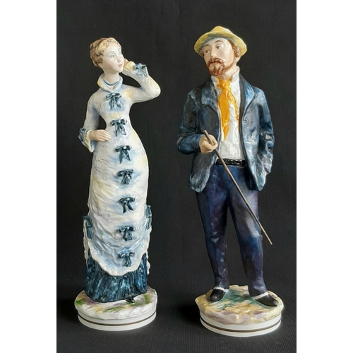 1164 - Six Royal Worcester boxed figurines including 2 from World of Impressionist Renoir range Jeanne and ... 