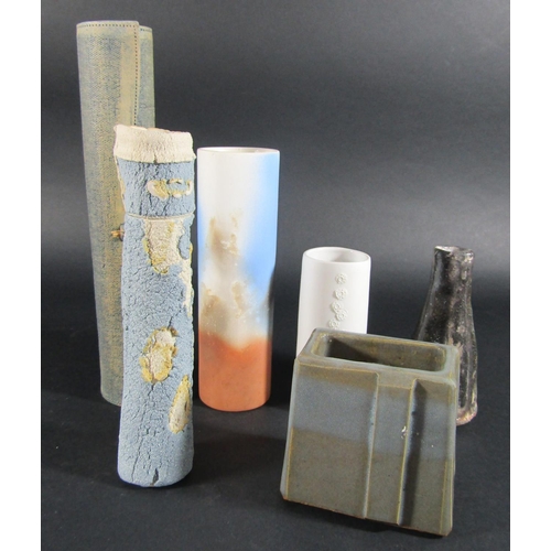 1141 - Studio ware by Owen Watson, Jo Connell, Yo Thom, Karen d'Abo (6 pieces)