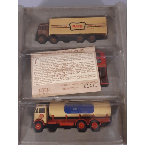 412 - A collection of boxed model vehicles including Dinky 'Heinz' Van DY4, coaches and trucks by EFE, Pic... 