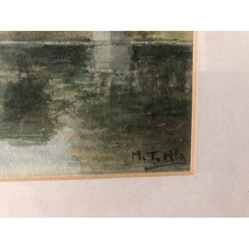 104 - Maung Tun Hla (M.T. Hla, Burmese, 1874-1946) Two watercolours on paper: 'The Royal Lakes and Shwedag... 