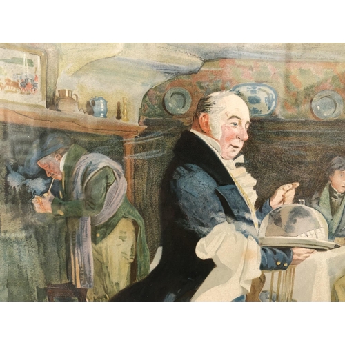 112 - Cecil Aldin (1870-1935) - 'The Talbot at Ripley', chromolithograph, signed in pencil below, 34.7 x 5... 