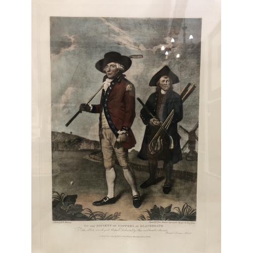 118 - Two prints: Georg Balthasar Probst (1732-1801) After A. Rooland - 'Vuë du grand Marché avec la Maiso... 