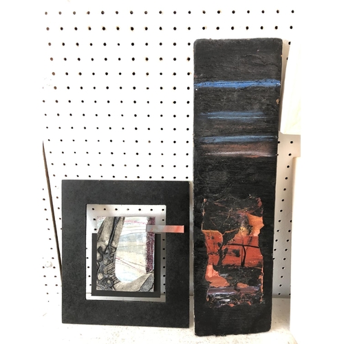 23 - Eight Contemporary Framed Artworks by Different Artists to Include: Jane Maurice - mixed media on pa... 